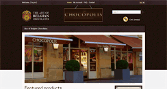 Desktop Screenshot of chocopolis.com